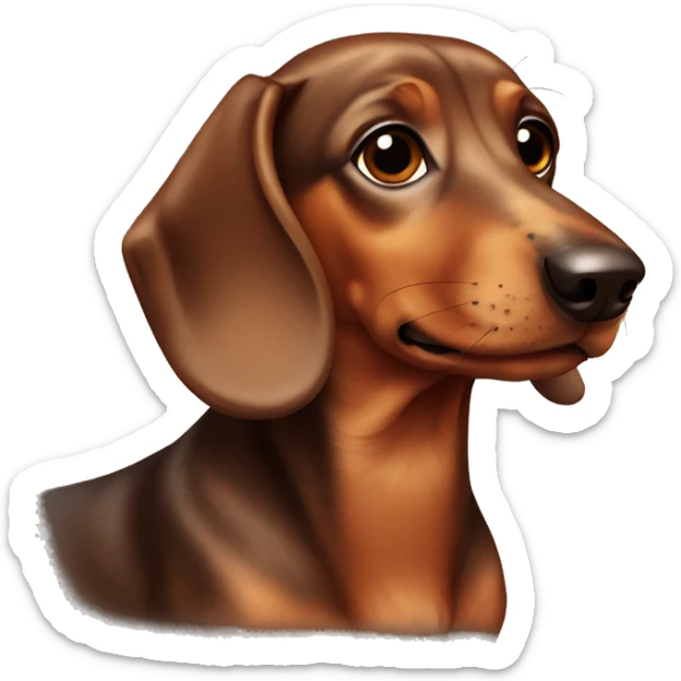 Dachshund sticker