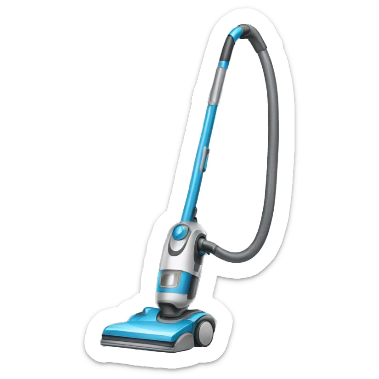 Vacuum cleaner sticker