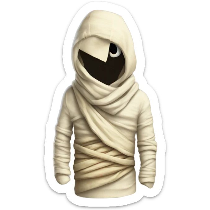 Mummy hoodie  sticker