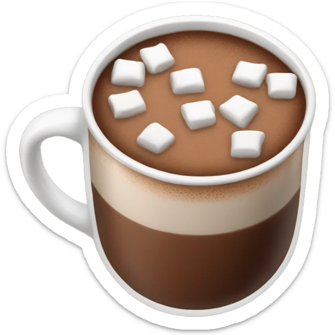 Hot chocolate  sticker