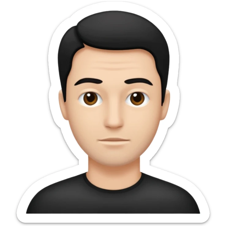 Un homme blanc qui frape un homme noir sticker