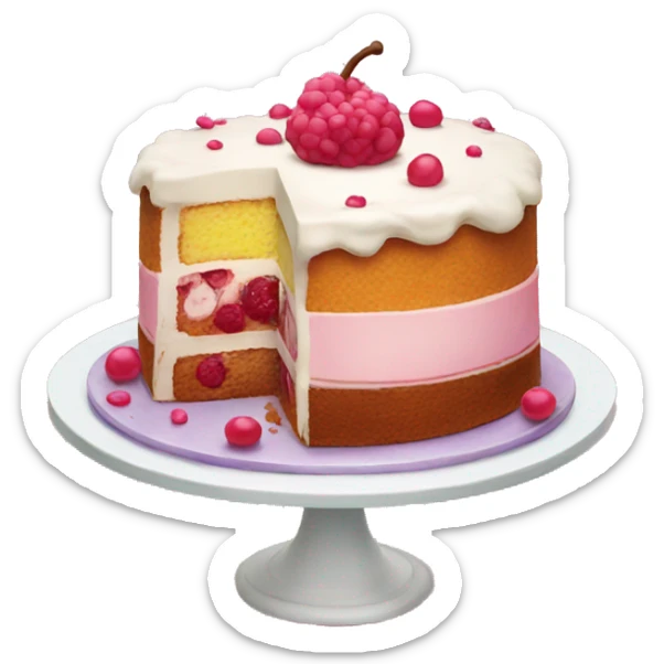 Cake  sticker