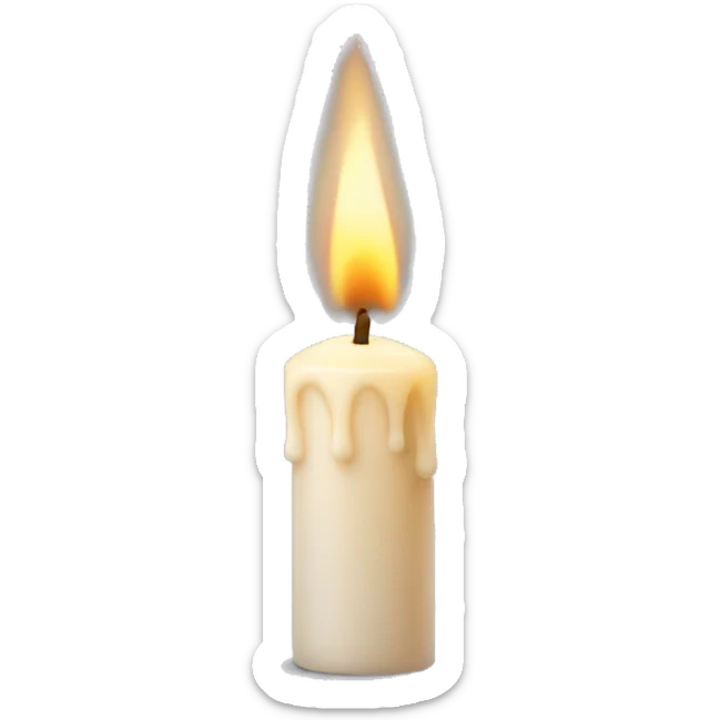 Candle sticker