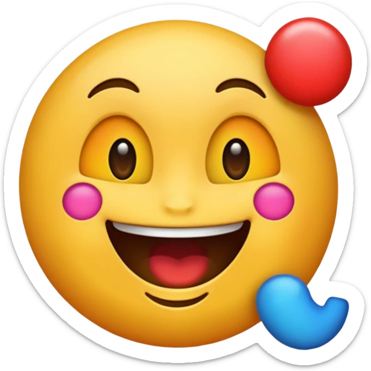 I want a emoji I can use in a teams chat to react towards an individual that I will reach out directly via PM (personal message) sticker