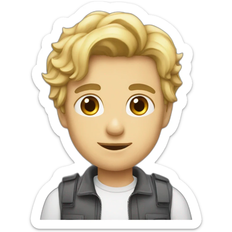 дівчинка радіє sticker