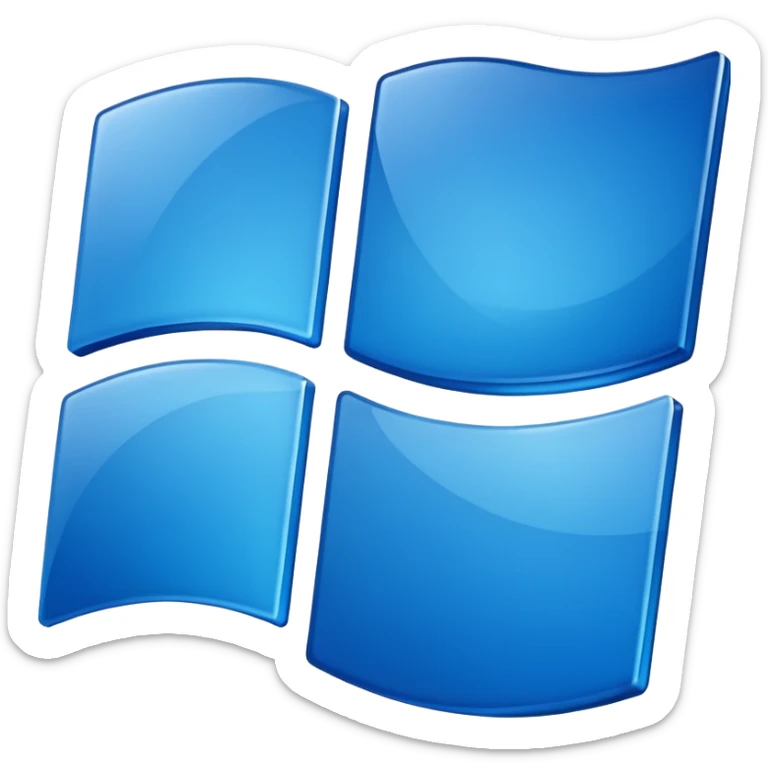 windows 7 logo sticker