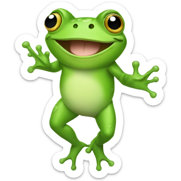 frog sticker