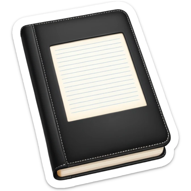 escrita Agenda sticker