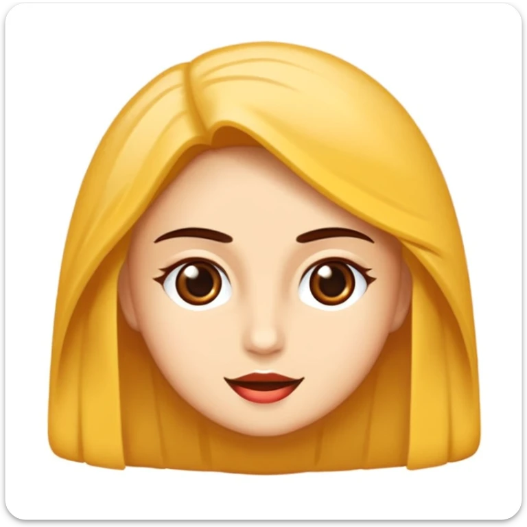 omuz hizasında kısa kıvırcık saçlı, buğday tenli ve koyu kahverengi gözlü genç bir kadın sticker