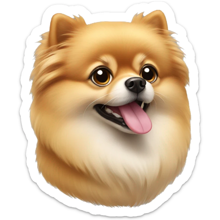 Pomeranian sticker