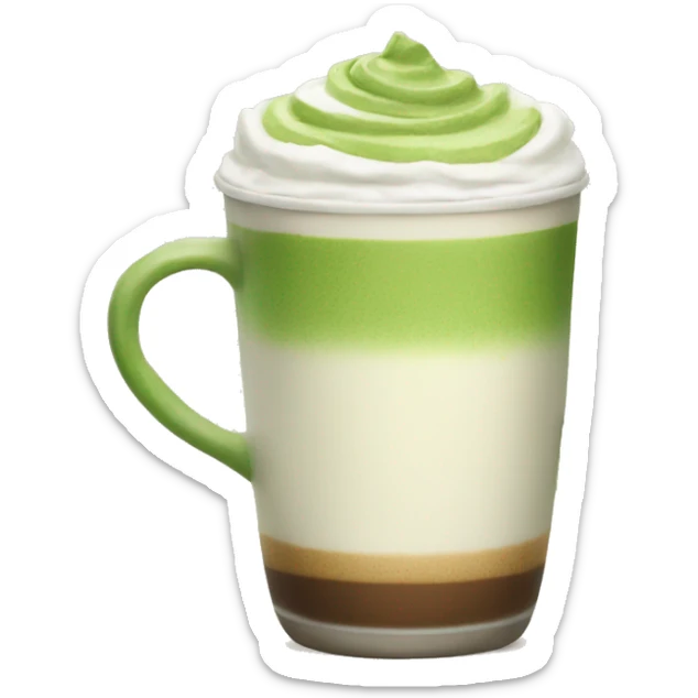 Matcha Latte sticker