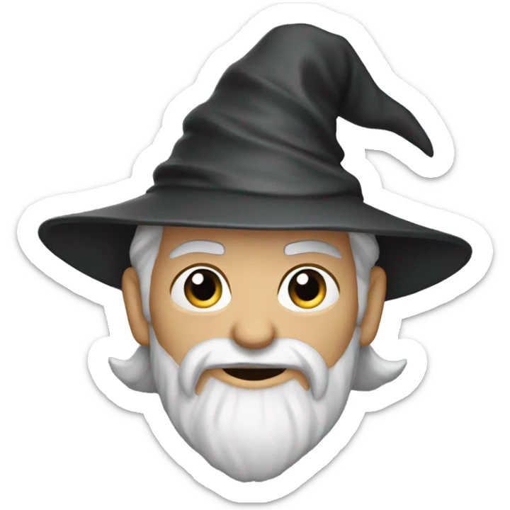 The wizard Merlin sticker