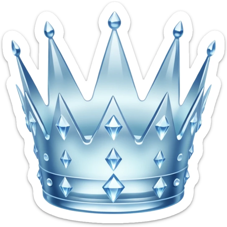 ice crown sticker
