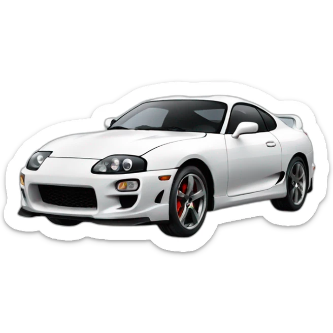 Toyota supra sticker