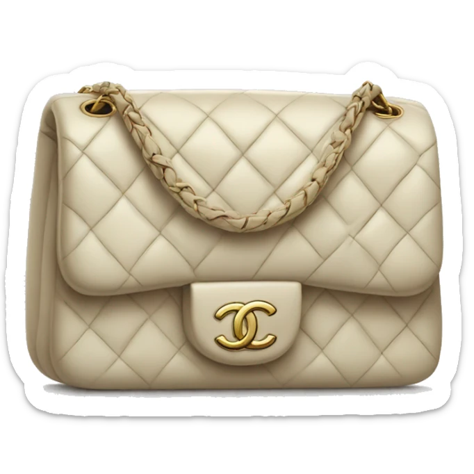 Chanel bag sticker