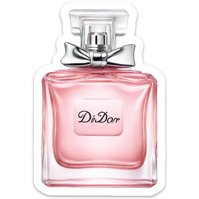 Miss dior perfume sticker