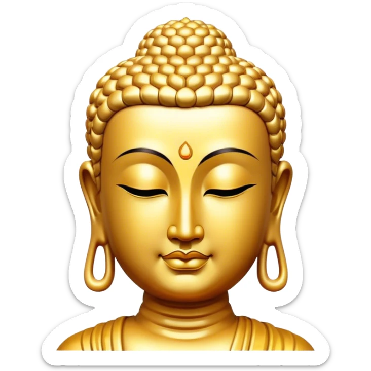Buddha sticker