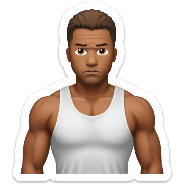 Create a GTA CJ - Carl Johnson from GTA San Andreas emoji for a teams chat but make it more original style to the game sticker