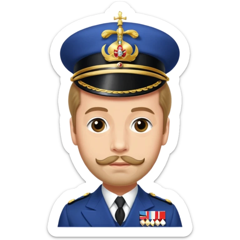 Prince George Duke Of Kent 5th Son of King George V sticker