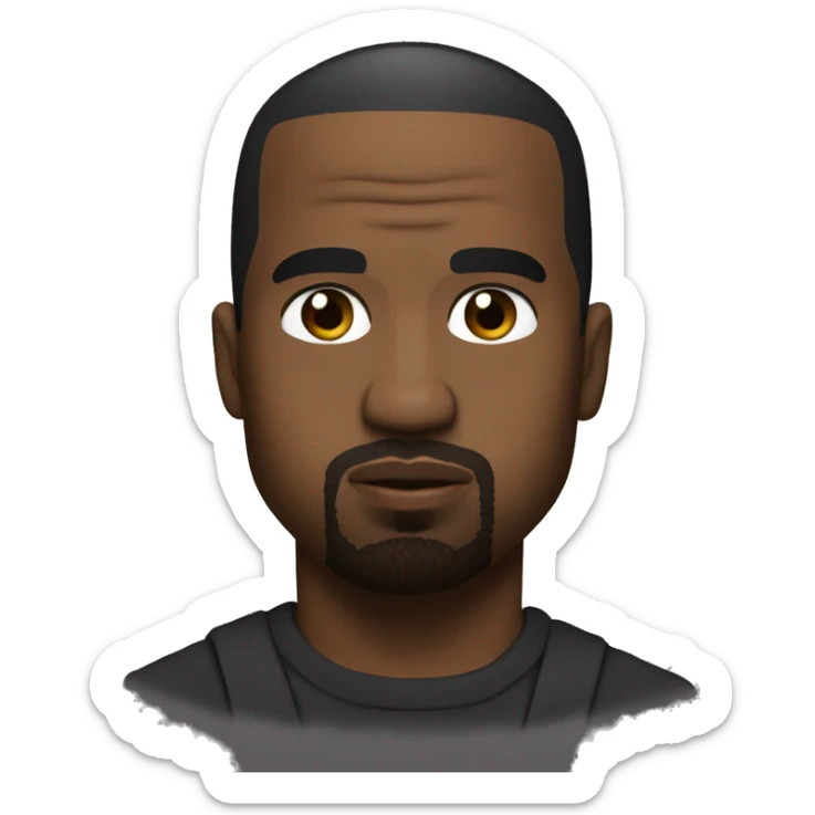 Kanye west sticker