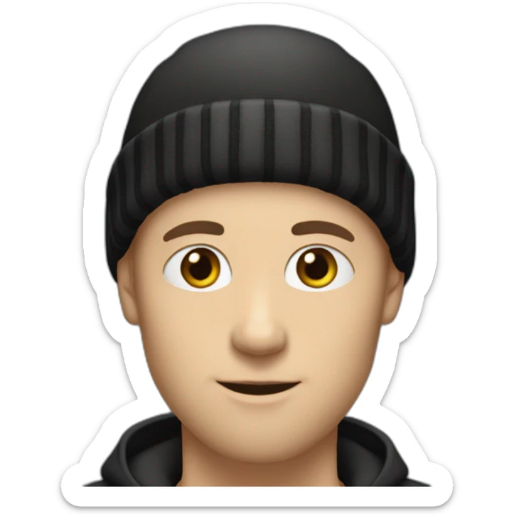 white-young-man-with-no-hair-and-long-black-big-beard-with-a-black-beanie-hat sticker