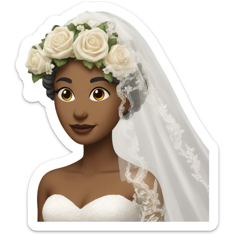 bride sticker