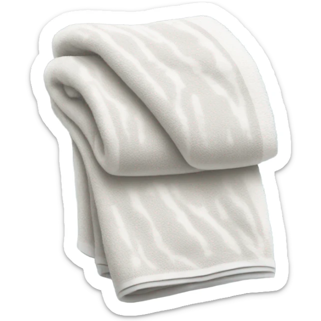 little towel  sticker