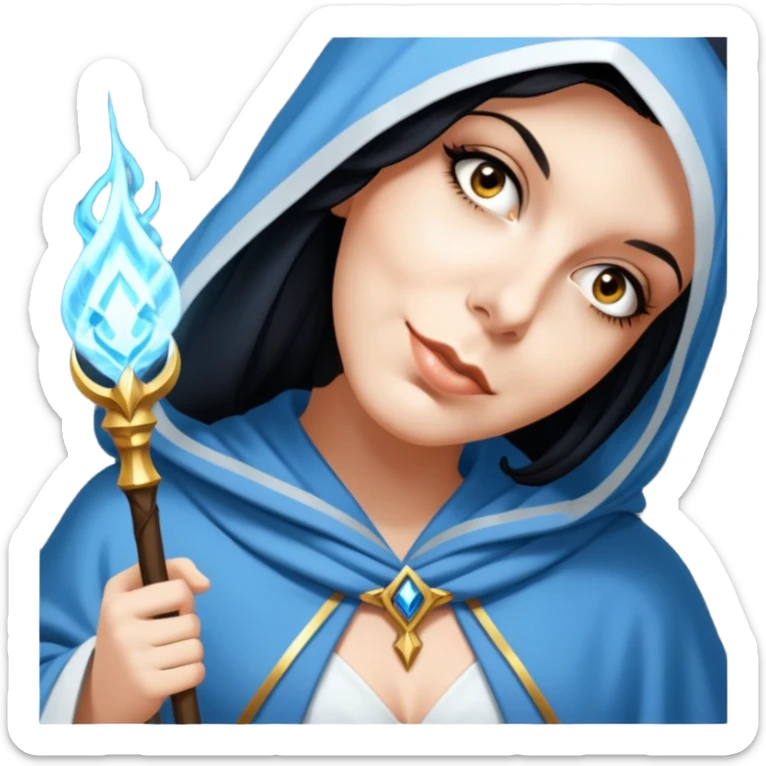 Veiled Spellcaster sticker