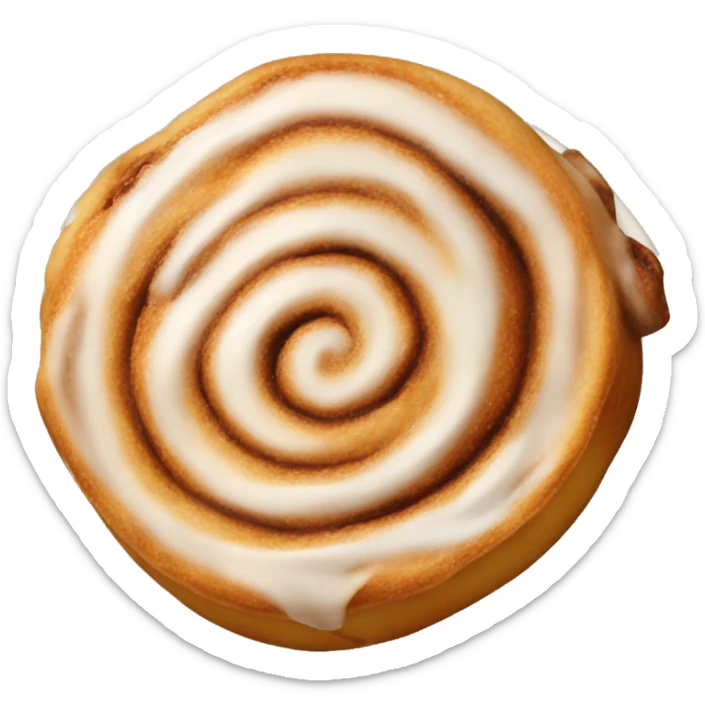 Cinnamon roll sticker