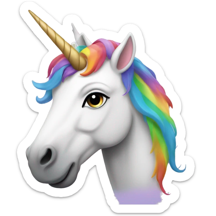 LGBTQ unicorn  sticker