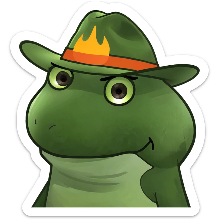 MuchachoHype 🌟: Ein Kaktus mit Sombrero, funkelnden Augen und kleinen Feuerwerks-Explosionen und dem Wort Hype darunter
 sticker
