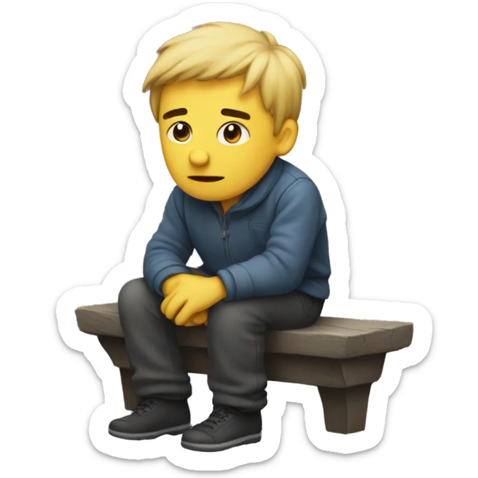 Lonely  sticker