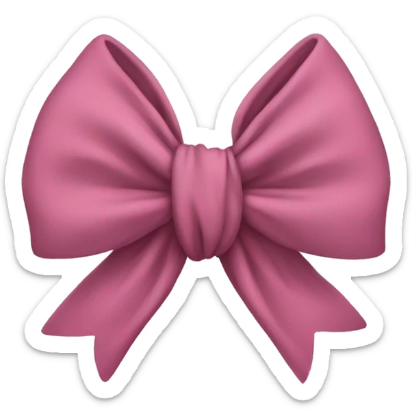bow scarf sticker