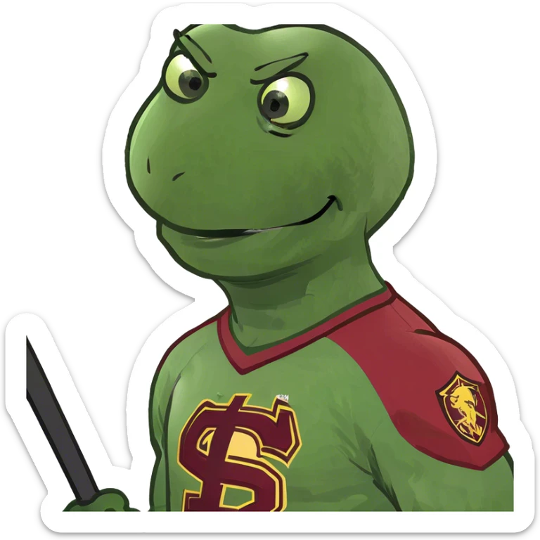 Spider-Man with the University of Denver hockey jersey sticker