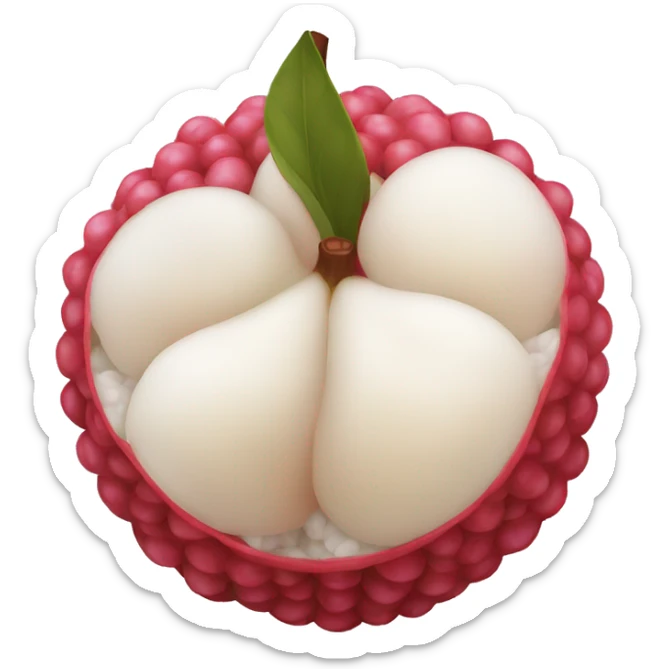 lychee sticker