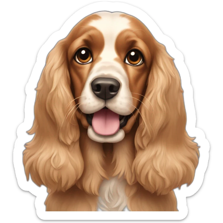 Cocker spaniel  sticker
