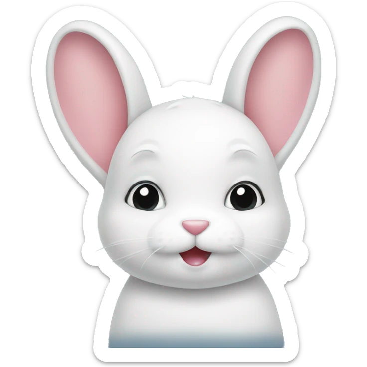 Cute bunny  sticker