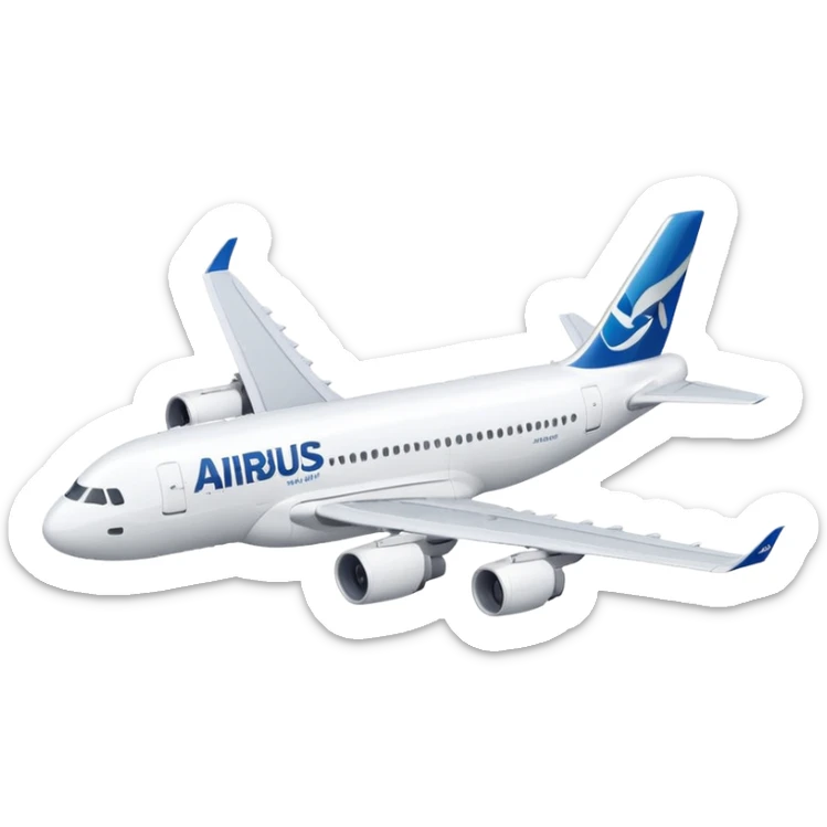 and now i want a Airbus A318 with no livery but just a plane sticker