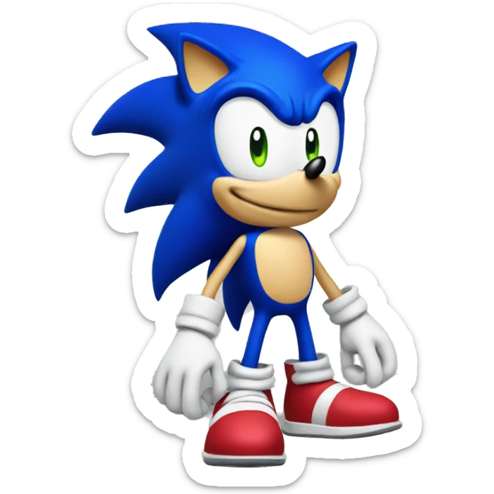 sonic sticker