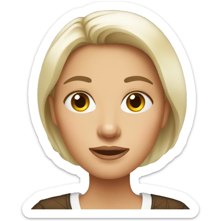 Polish woman  sticker