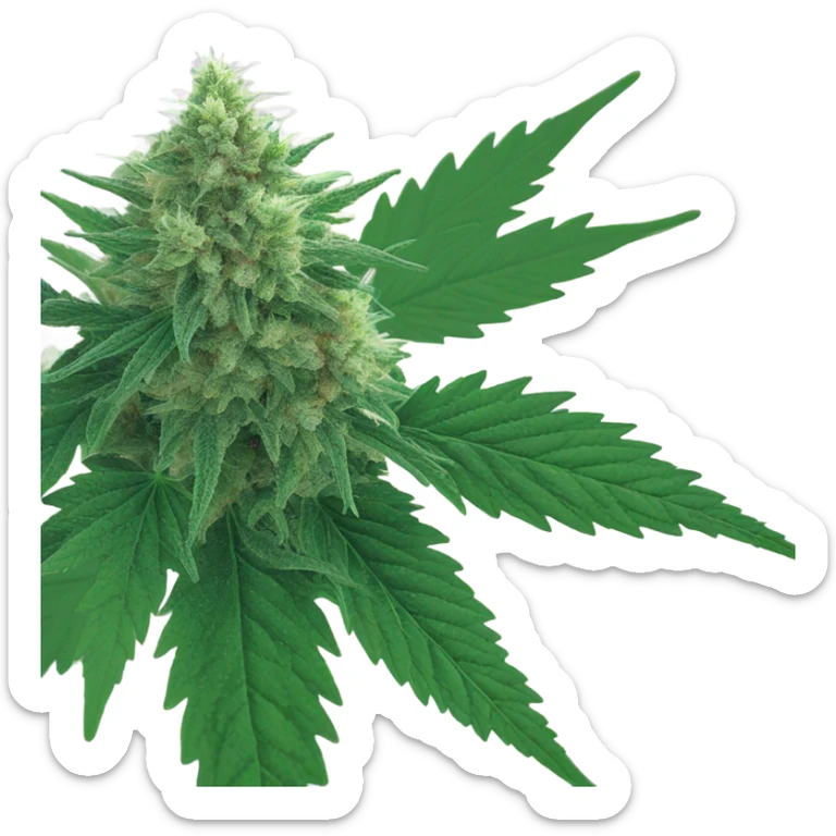 Weed sticker
