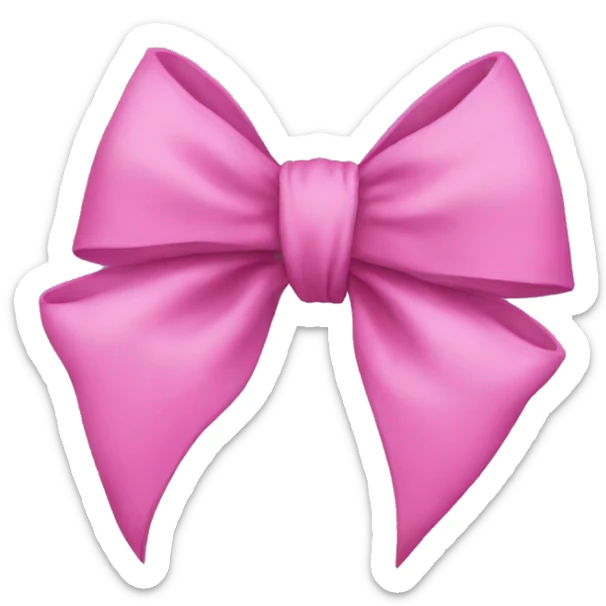 Bow sticker