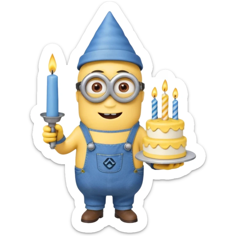 Minion🍪🎂 sticker