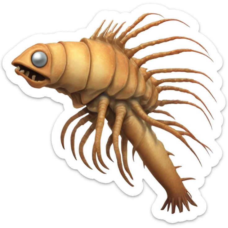 Anomalocaris Giant sticker