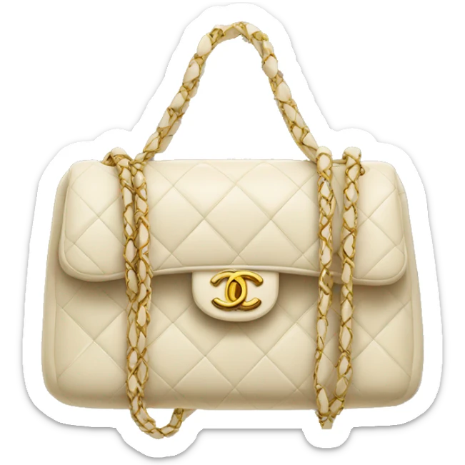 Chanel bag sticker