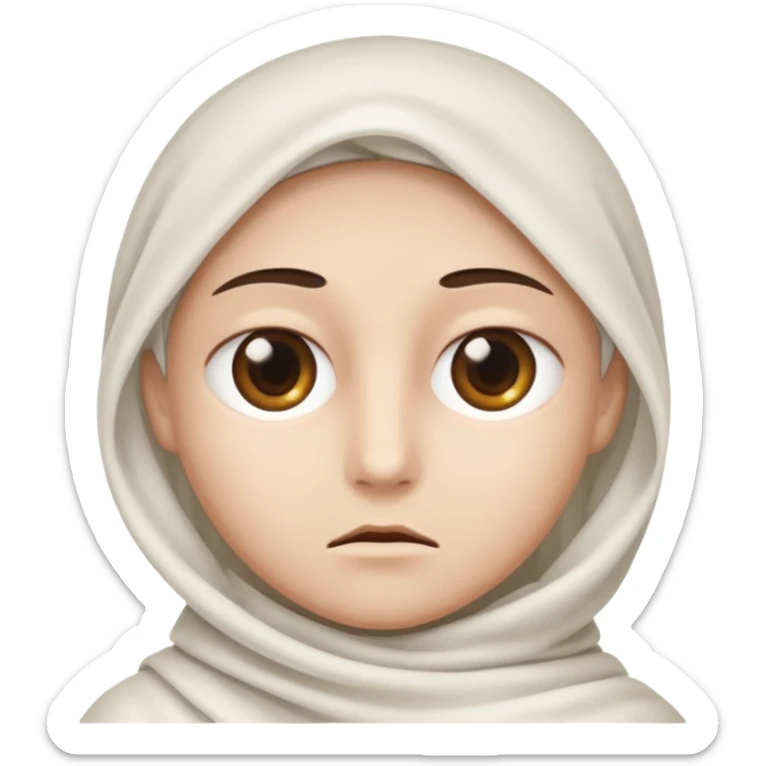 😐😐bu emojinin sadece gözleri gözüksün ve kapanan kısımlarıda beyaz renkte kapansin sticker