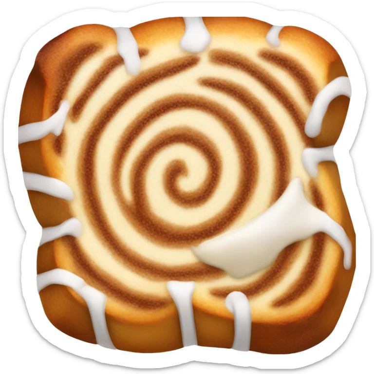 Cinnamon roll sticker