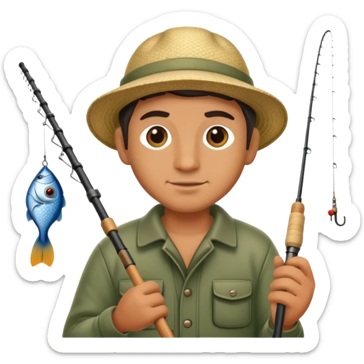 Fishing  sticker
