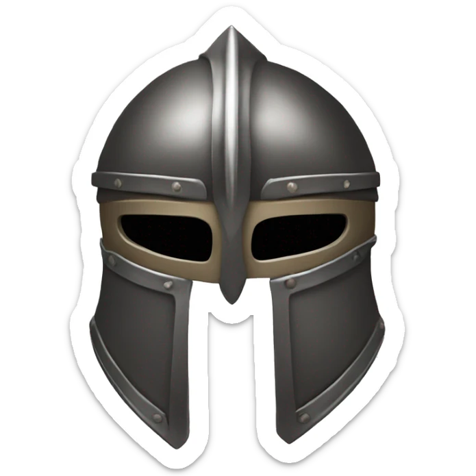 Warrior helmet sticker