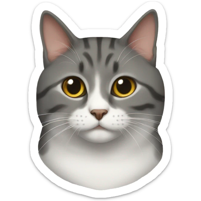 scottis cat  sticker